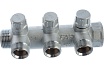 Запорный коллектор с 3 отводами FAR 1" 3/4" НР FK 3870 134