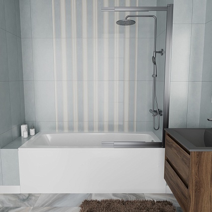 Акриловая ванна Vincea VBT-2S180 180x80 белый