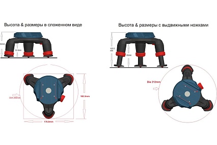 Лазерный нивелир Bosch GLL 3-50 Professional 0.601.063.803