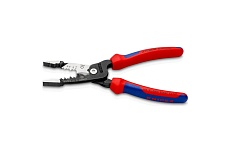 Инструмент для зачистки гармонизированных европейских кабелей Knipex из закаленной стали, фосфатированный, 2-комп ручки KN-1372200ME