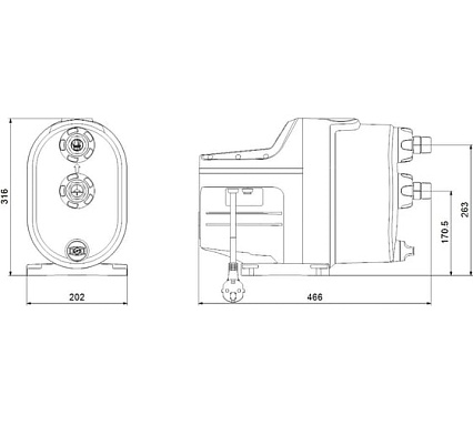 Насос Grundfos SCALA1 3-45 99530405