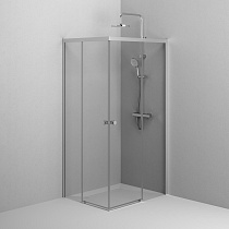Душевой уголок Am.Pm X-Joy W94G-403-10080-MТ 100x80 прозрачный, хром матовый