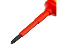 Отвертка Insulated Ph1x75 мм CrMo, до 1000 В, двухкомп. рукоятка Matrix PROFESSIONAL 12926