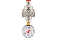 Редуктор давления PROFACTOR поршневой, c манометром 3/4&quot; PF PRV 251.20G