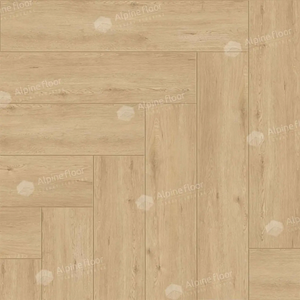 Виниловый ламинат Alpine Floor Parquet LVT Дуб Лесат 590x118x2.5 мм, ECO-16-26