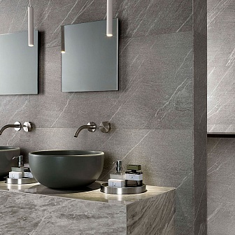 Керамогранит Atlas Concorde Marvel Stone Bardiglio Grey Lappato 45x90 см, AZRW