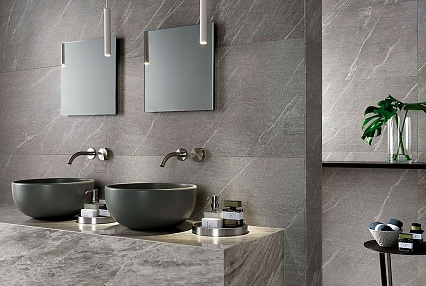 Керамогранит Atlas Concorde Marvel Stone Bardiglio Grey Lappato 45x90 см, AZRW