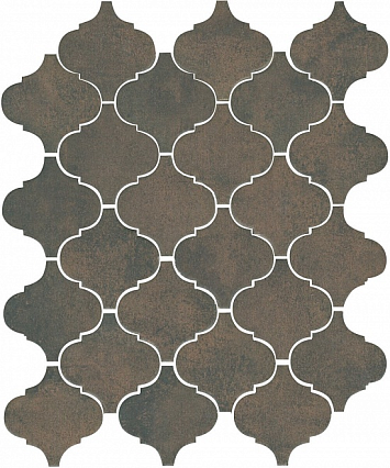 Керамическая плитка Kerama Marazzi Арабески котто коричневый 26х30 см, 65004