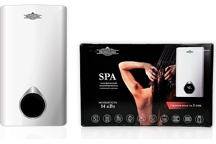 Электрический водонагреватель мгновенного действия Primoclima spa 14 квт PC SPA 14 (W)
