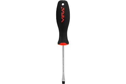 Отвертка RAGE by VIRA SL4x100 CR-V эргономичная двухкомпонентная ручка 391105