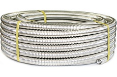 Гофрированная труба из нержавеющей стали Stahlmann SS304 IWS 15А, неотожженная, бухта 20м 60549