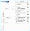 Смеситель для кухни WasserKRAFT A8247, темная бронза