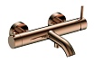 Смеситель для ванны AQUAme Siena AQM6212BC медь шлифованная