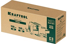 Стальные слесарные тиски Kraftool Steel 150 мм 32701-150