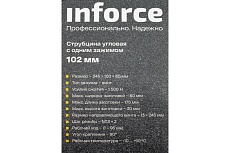 Угловая струбцина с одним зажимом Inforce 102 мм 06-03-45