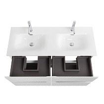 Тумба с раковиной BelBagno Uno 120 см, 4 ящика, Bianco Opaco