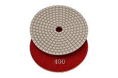 Круг шлифовальный алмазный гибкий АГШК для универсальной полировки 100 мм, P400 S.E.B. 103AT-AW400