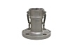 Нержавеющий камлок TITAN LOCK тип FC, розетка с фланцем 3/4", AISI316 TL75FCSS