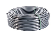 Труба из сшитого полиэтилена Millennium TPXA162210 серый с антикислородным барьером с алюминиевым слоем RAUTITAN STABIL PE-Xa/EVOH 16х2,2 100м.