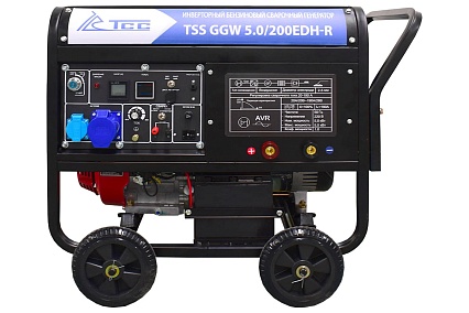 Инверторный бензиновый сварочный генератор ТСС GGW 5.0/200EDH-R Honda GX390 026119