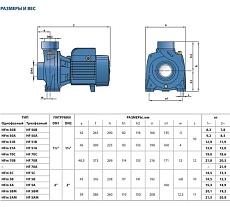 Насос Pedrollo HF 5 С 47HF5T0CA
