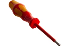 Отвертка диэлектрическая WERA VDE, PZ/S 1х80 мм, WE-006190