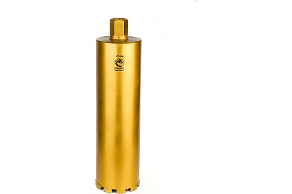 Коронка алмазная по бетону 120/400 мм, 10 сегментов, 1 1/4 GOLDEN DRAGON 120/400.11/4.GD