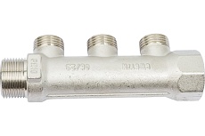 Коллектор Valtec 3 выхода х 3/4х 1/2 НР 2/50 VTc.500.N.0503 83564
