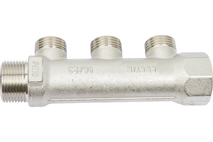Коллектор Valtec 3 выхода х 3/4х 1/2 НР 2/50 VTc.500.N.0503 83564