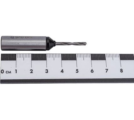 Сверло присадочное глухое 2.5x57x10 мм, для ЛДСП, монолитное, правое WOODWORK 320.025.R