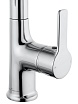 Смеситель для раковины Wonzon&Woghand WW-FE01L212-CR выдвижной излив, хром