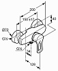 Смеситель для душа Kludi MX 337100562