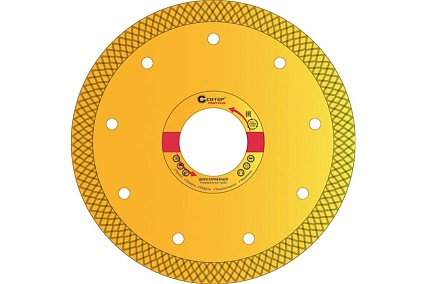Диск алмазный универсальный-Турбо Plus (230x2.1x10x22.2 мм; отрезной) CUTOP 68-392