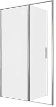 Душевая дверь Allen Brau Priority 140x200 3.31034.00 прозрачная, хром