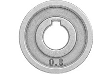 Ролик подающий для полуавтомата 0.8-1.0 мм, (сталь д35-25-8) Atlasweld ATLrolikd35-25