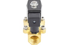 Электромагнитный клапан DN.ru соленоидный двухходовой VS2W-200V-NC Ду20 Ру10 220B AC D130-01012