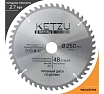 Диск пильный по дереву KETZU 250х32 мм, 48Z 140844
