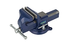 Тиски поворотные с наковальней МастерАлмаз ширина губок 125 мм 7,5 кг 10508306