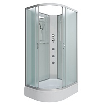 Душевая кабина Niagara Classic NG 33394-14RBKG 130x90 стекло матовое, без крыши, гидромассаж