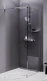 Душевая перегородка Am.Pm Func W84WI-80-F1-MTE 80x200 матовый хром, прозрачное