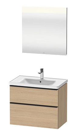 Мебель для ванной Duravit D-Neo 80 см Natural Oak