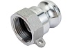 Камлок соединение типа А (1"; ниппель; внутренняя резьба BSP; алюминий) TITAN LOCK TL100AAL