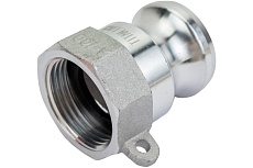 Камлок соединение типа А (1&quot;; ниппель; внутренняя резьба BSP; алюминий) TITAN LOCK TL100AAL