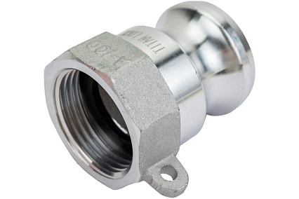 Камлок соединение типа А (1"; ниппель; внутренняя резьба BSP; алюминий) TITAN LOCK TL100AAL