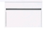 Тумба под раковину Aquanet Токио 58 см, подвесная, 1 ящик, белый глянец