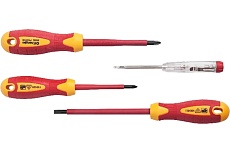 Набор диэлектрических отверток KENDO 4 шт 1000В 20481