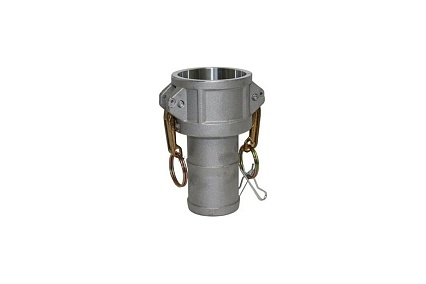 Алюминиевый камлок TITAN LOCK типа С серия EcoLine, розетка с хвостовиком 8" TL800CAL-EL