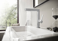 Смеситель для раковины Hansgrohe Finoris 76063000 с донным клапаном, хром