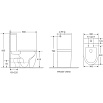 Унитаз-компакт WeltWasser Merzbach XL 011 GL-WT белый глянец 10000012096