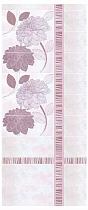 Бордюр Kerama Marazzi Айнола розовый 6.3х20 см, BR38/7080